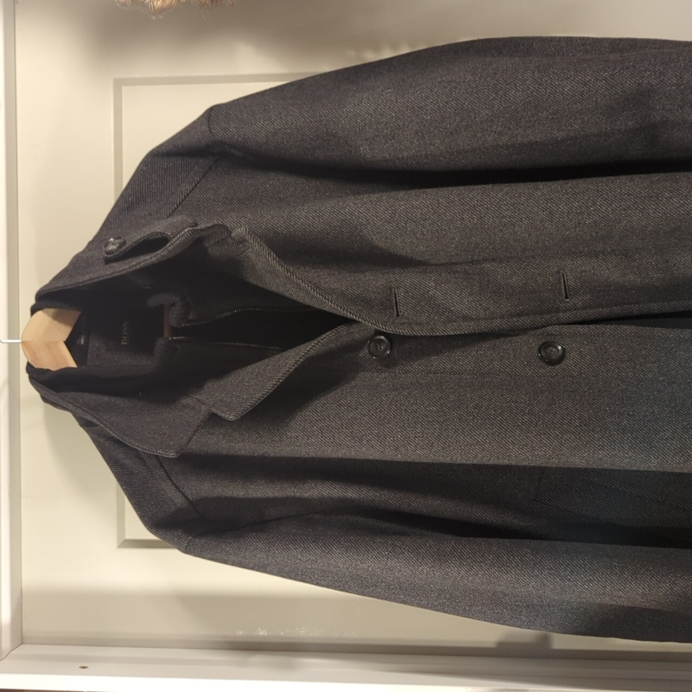 Hugo Boss cashmere wool coat - XL